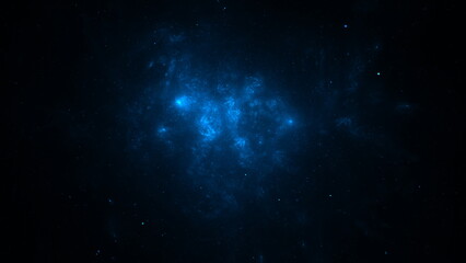 Fototapeta na wymiar Stars of the galaxy nebulae in the sky, cosmic background. 3d render