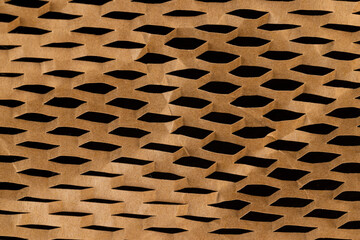 Decorative craft paper with cuts for packaging and decoration