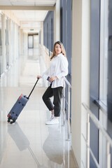 travel concept, people in the airport