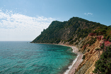 beach and sea