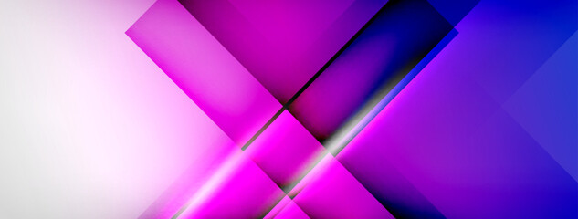 Abstract lines geometric techno background layout