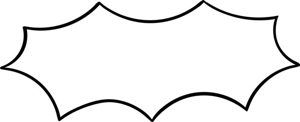 Speech Bubble Outline