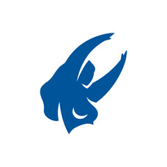 Abstract art of dance chubby female silhouette Matisse inspired contemporary style vector illustration