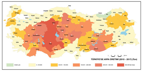 Map of Turkiye Tungsten Extracted Areas, Tungsten, Mine, Turkiye Map, Map, Geography Lesson, Geography