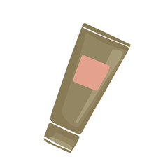 Vector Hand Cream Tube Minimalist Cosmetic Skin Care product Illustration