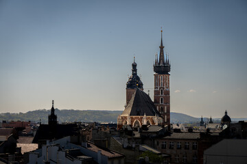 Kraków stare miasto - obrazy, fototapety, plakaty