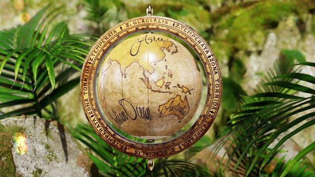 Old World Map is motion footage for seasonal films and cinematic in nature scene. Also good background for scene and titles, logos