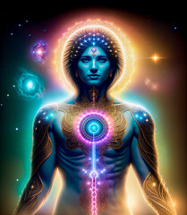 Transcendence: Journeying Through Mystical Realms of Meditation and Kundalini Activation.