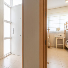 interior of a hotel room
