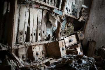 old abandoned building