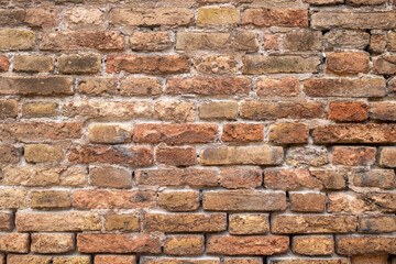 Various orange brick background for all your design projects