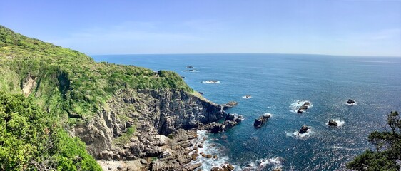 Tengu no Hana at Cape Ashizuri in Tosashimizu City, Kochi Prefecture