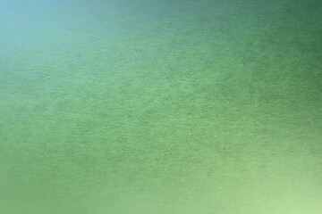 Minimal Green tree leafy or vegetable tone gradation with light blue natural color paint on recycled rough cardboard box environmental friendly paper matte texture background with space