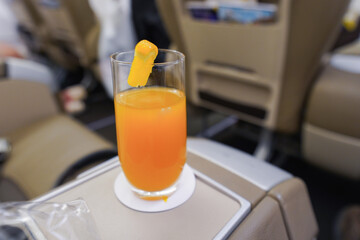 ビジネスクラスの機内サービス