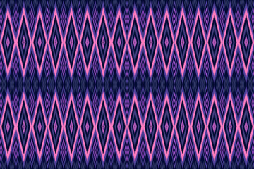 Geometric fabric patterns. Abstract shapes pattern in ethnic style. Vector style weaving concept. Design for embroidery and other textile products.