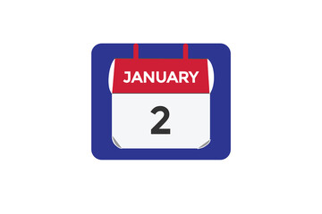 january 2 calendar date reminder,calendar 2 january date template  
