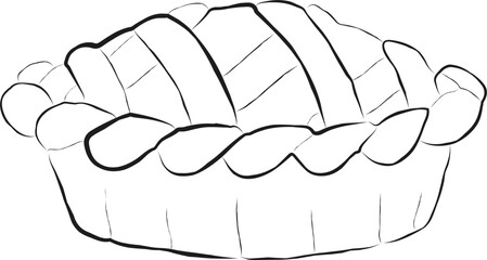 Pie Outline