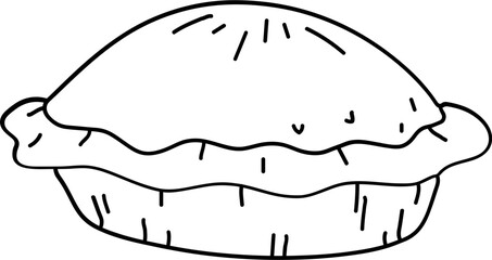 Pie Outline