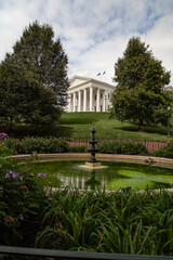 Fototapeta na wymiar Virginia state capitol building in Richmond, Virginia.