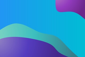 Modern colorful flow poster design liquid shape color paint colorful moving simple blob