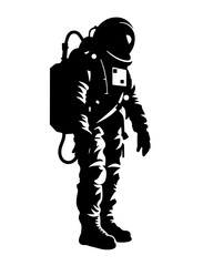 Astronaut Isolated on white