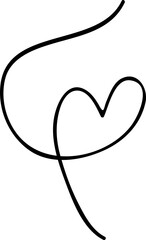 Squiggle Abstract Line