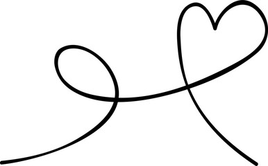 Squiggle Abstract Line