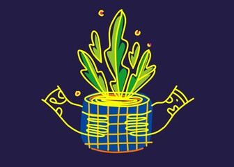 gift box with ribbon