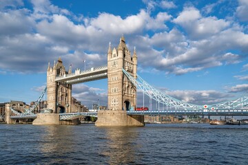 Fototapeta na wymiar Tower Bridge in London City, UK