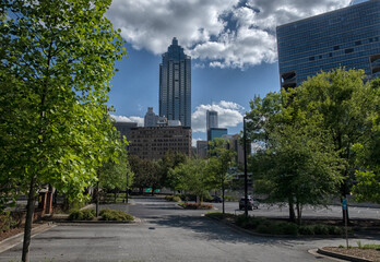 Fototapeta na wymiar Atlanta, Georgia, United States of America downtown skyline.