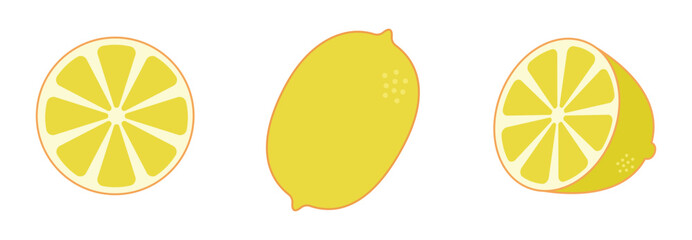 lemon fruit fresh lemon slice
