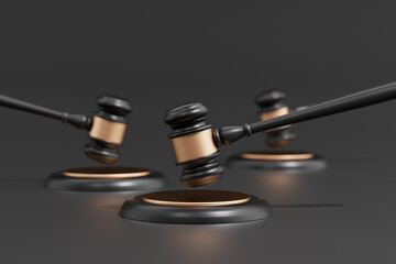 3d rendering law concept picture