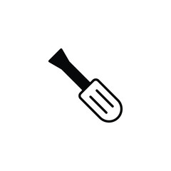 Screw Driver icon design with white background stock illustration