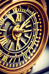 Clockwork mechanism illustration