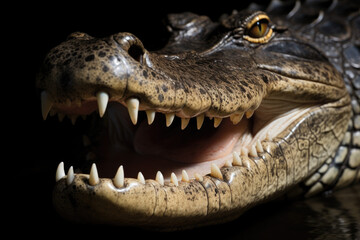 Head of a crocodile - Generative AI