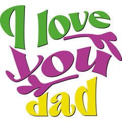 Retro keychain Father's Day T-shirt Design, Vector