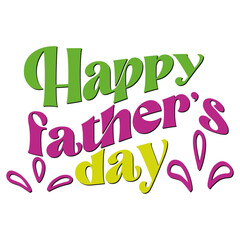 Retro keychain Father's Day T-shirt Design, Vector