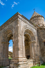 Beautiful church in nature. Tatev Monastery, Armenian Apostolic Church in Syunik region
