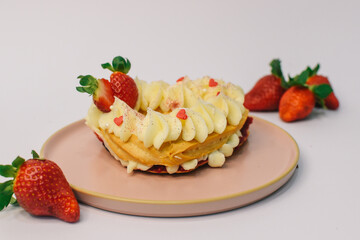 colorful cakes backdrop- close up of cakes