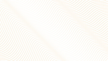 Abstract orange color wave lines frame on white background. frame of abstract vector orange wave melody lines on white background. Tech with abstract wave lines. Abstract wave element for design.	