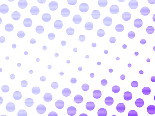 Fototapeta na wymiar Color halftone material (purple)