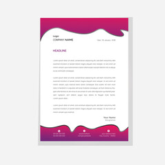 letterhead flyer corporate official minimal creative abstract professional informative newsletter magazine poster brochure design
