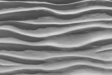 Background and texture of sand in wave pattern