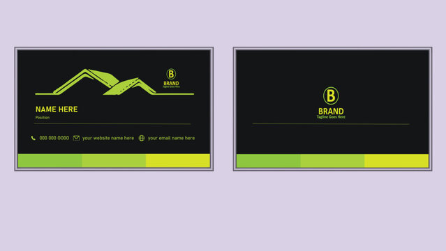 Various Colors Layout and Background Vector Vertical Business Card Template , Mock Up Set, Simple Realistic design. Flat style illustration. Modern and Creative Company Bundle.