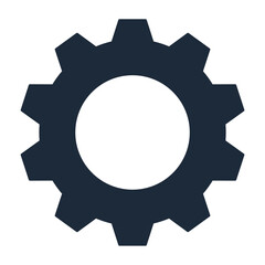 gear icon production symbol vector illustration.