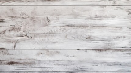 White old wood background, abstract wooden texture. Generative AI.