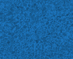 Blue Pebbled Texture Background Print, Vector Seamless  Repeating Pattern