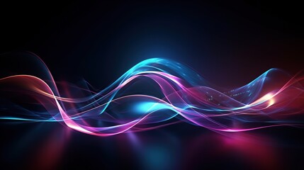 Abstract blue and pink background