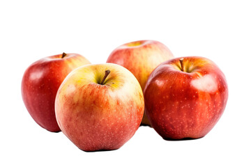 a fresh Apple or Apples on a pristine white background