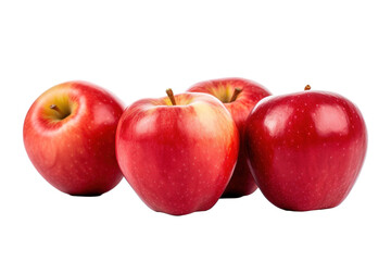 a fresh Apple or Apples on a pristine white background